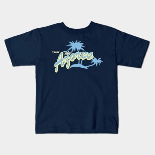 Vintage Travel - The Azores Kids T-Shirt